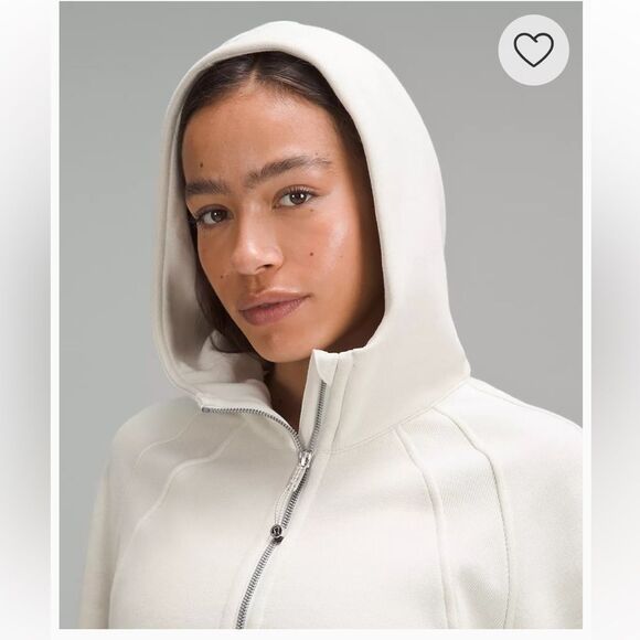lululemon athletica Tops - Lululemon Scuba Oversized Half-Zip Hoodie size M/L Colour Bone